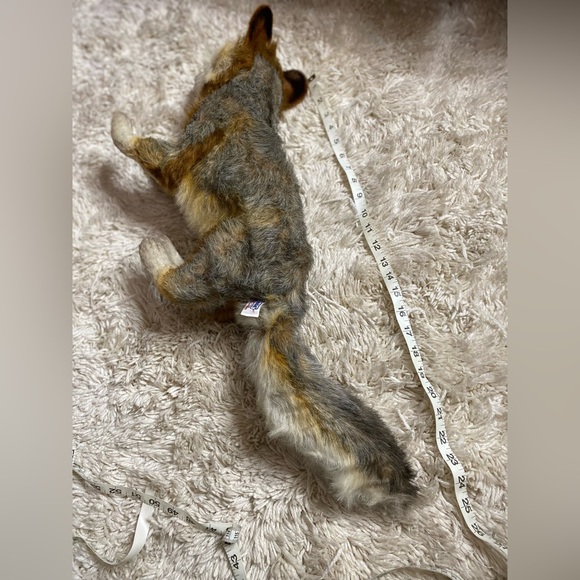 Vintage 2010 hansa lifelike plush fox - Picture 3 of 14